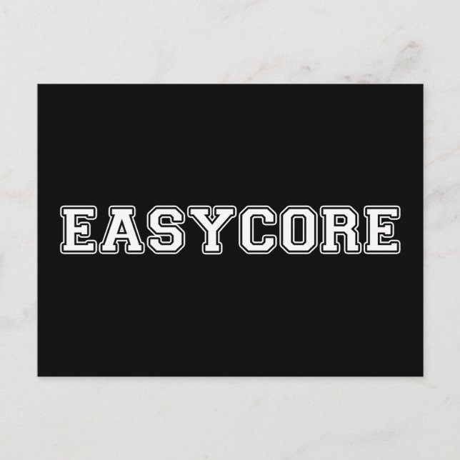 Easycore Postkarte (Vorderseite)