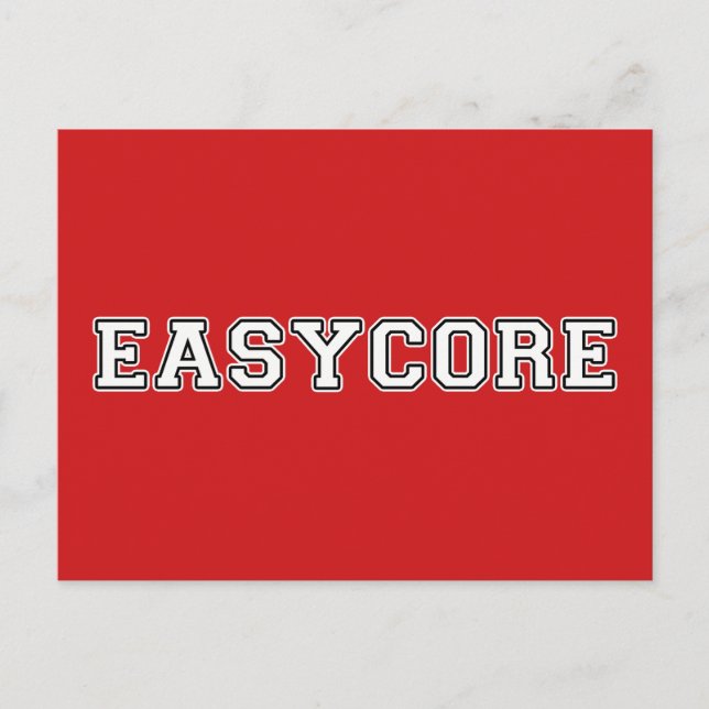 Easycore Postkarte (Vorderseite)