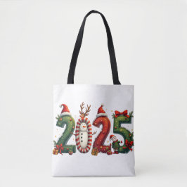 Easykart etikettiert Weihnachts Kraft Geschenktasc Tasche