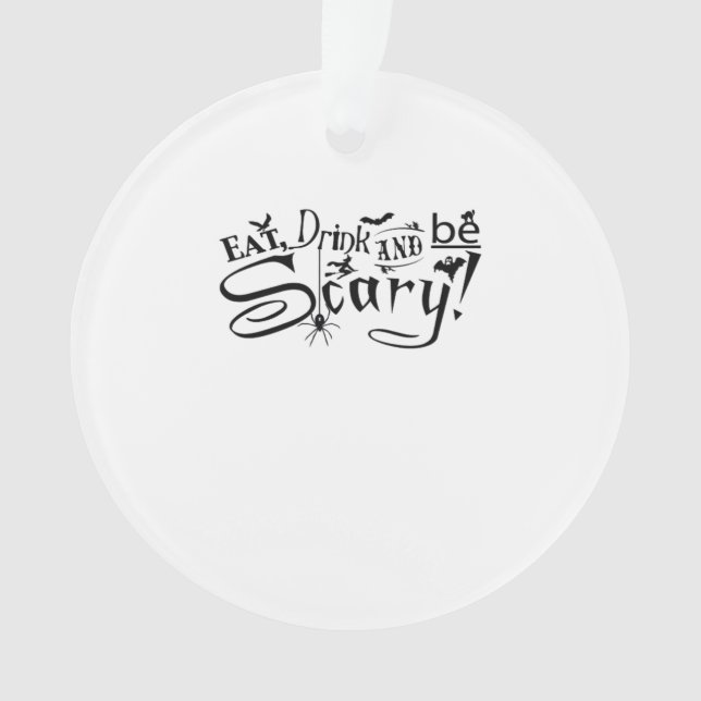 Eat Drink And Be Scary Casual Simple (devant)