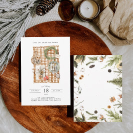 Eat, Drink & Be Merry | Christmas Dinner Party Einladung