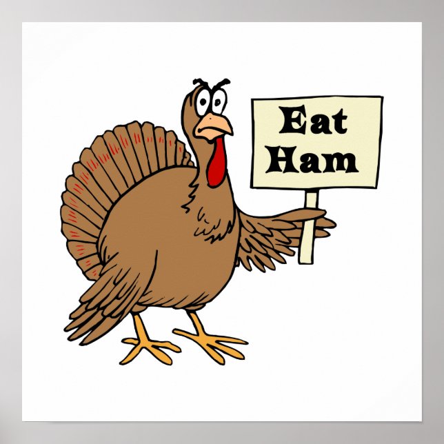 Eat Ham Poster (Vorne)