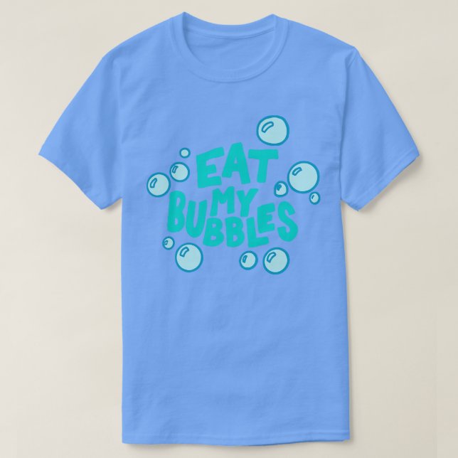 Eat My Bubbles Swimming  T-Shirt (Design vorne)