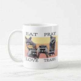 EAT PRAY LIEBE TRASH KAFFEETASSE