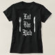 Eat Rich Funny Anarchist Revolution Anti Poverty T-Shirt (Design vorne)
