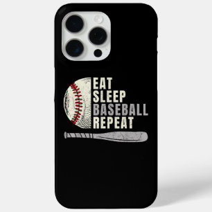 Eat Sleep Baseball Wiederholung Funny Baseball Pla Case-Mate iPhone Hülle