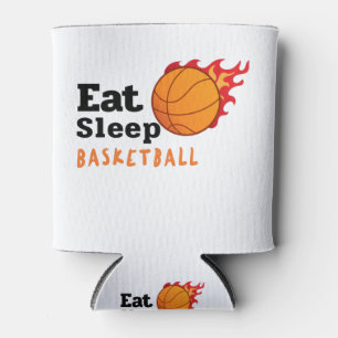 Eat Sleep Basketball Dosenkühler