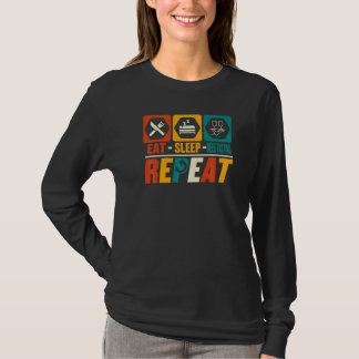 Eat Sleep Beer Tasting Repeat  Beer Drinker Beer T-Shirt