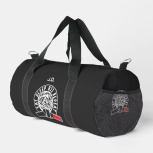 Eat Sleep BJJ Wiederholung "Customizable" Small Gi Duffle Bag