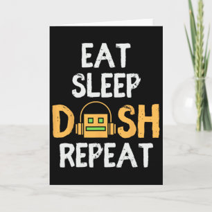 Eat Sleep Dash Repeat Video Game Geometry Dash Gam Karte