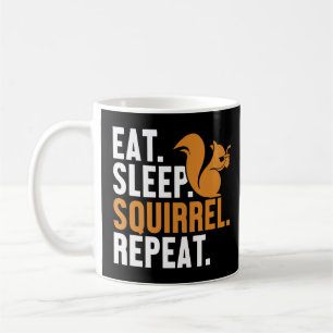 Eat Sleep Eichhörnchen Wiederholung Fox Eastern Gr Kaffeetasse