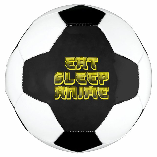 Eat Sleep Fußball (Vorderseite)