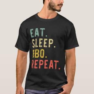 Eat Sleep Grillen Wiederholung Rbecue Rbeque Funny T-Shirt