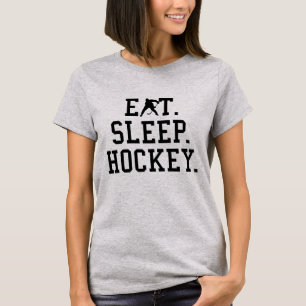 Eat Sleep Hockey - Hockey Lovers T - Shirt