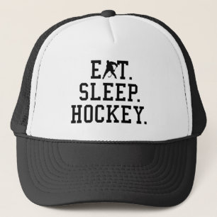 Eat Sleep Hockey - Hockey Lovers       Truckerkappe