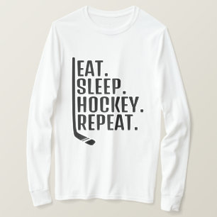 Eat Sleep Hockey Repeat T - Shirt