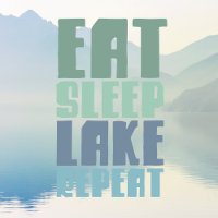 Eat Sleep Lake Wiederholung Redewendungen Modernes