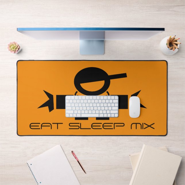 Eat Sleep Mix extra large mouse pad for music DJ Schreibtischunterlage (Büro 1)