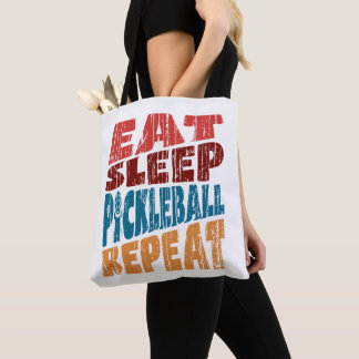 Eat Sleep Pickleball wiederholen Tasche