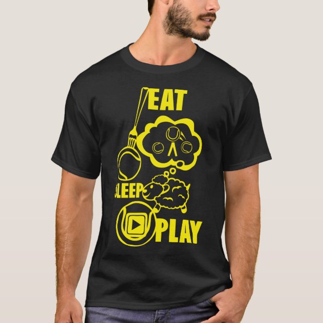 EAT SLEEP Play Open 2010 T-Shirt (Vorderseite)