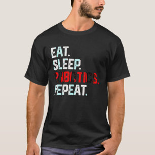 EAT SLEEP ROBOTICS REPEAT SHIRT Roboter Ingenieur