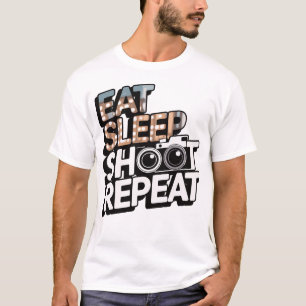 Eat Sleep Shoot Repeat Shirt