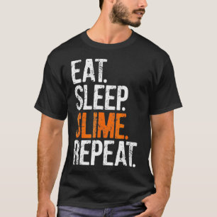 Eat Sleep Slime Repeat Tshirt 