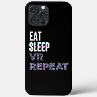Eat Sleep VR Repeat Virtual Reality Video Game PC Case-Mate iPhone Hülle