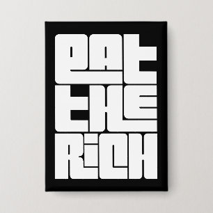 Eat the Rich - Lustiger Sozialist  Button