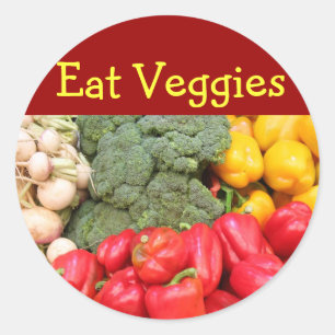 Eat Veggie Aufkleber