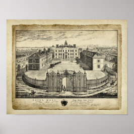 Eaton Hall English Country House Print 1 Poster