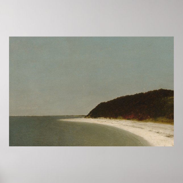 Eaton's Neck, Long Island | John Frederick Kensett Poster (Vorne)