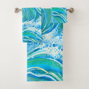 Eau Bleue Océan Vagues de mer