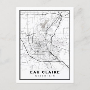 Eau Claire Karte
