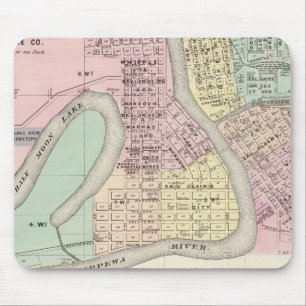 Eau Claire und Medford Mousepad
