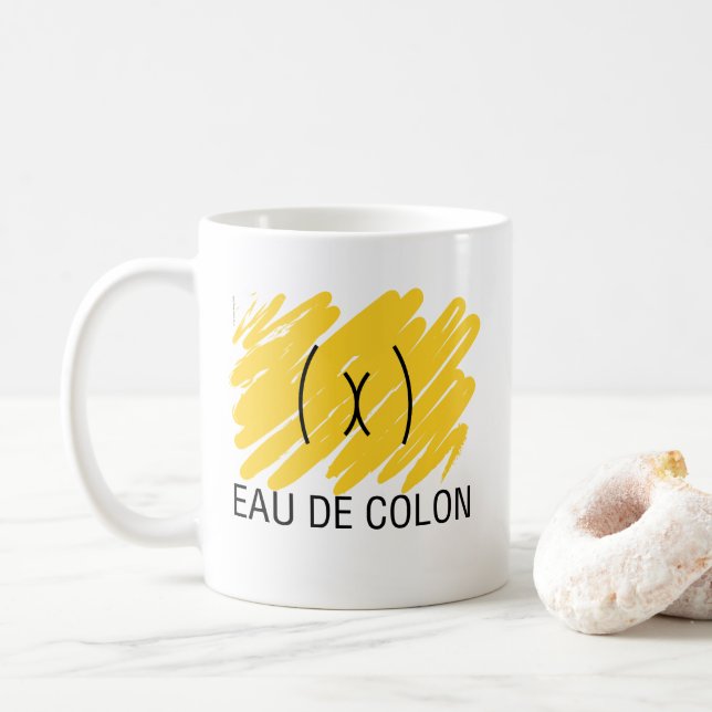Eau de Colon Kaffeetasse (Mit Donut)