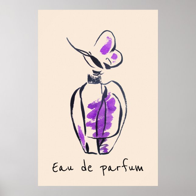 Eau de parfum French Parfüms Poster (Vorne)