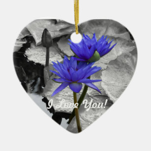 Eau Lily Love "I Love You" Ornement du coeur