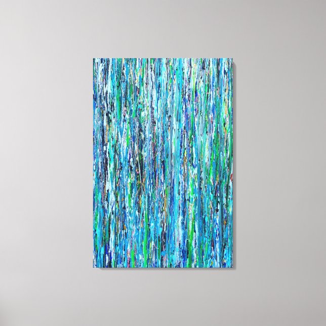 Eau sous le pont 24x36 Toile enrobée (Recto)