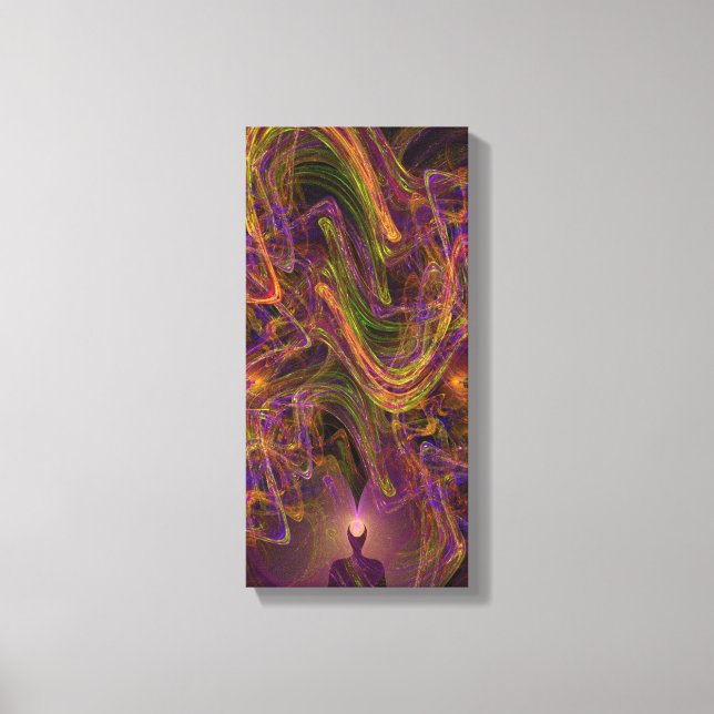 Eaux-bonbons Autisme Artiste toile étirée Imprimer (Recto)