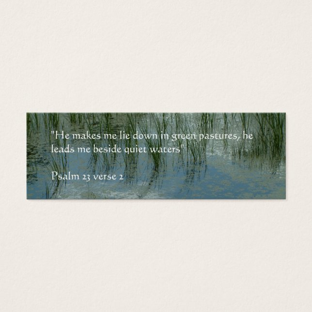 Eaux calmes | (Devant)