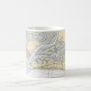 Eaux de navigation de l'île Amelia Floride Mug