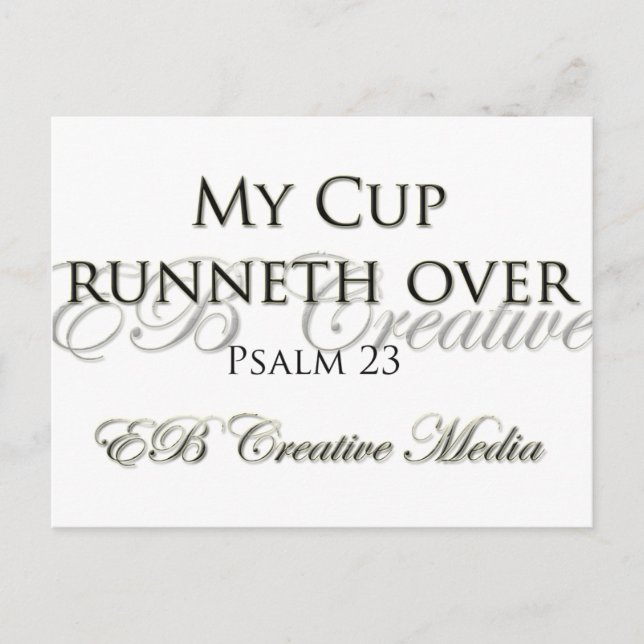 EB Creative Media - Mein Cup-Rennen um den Titel Postkarte (Vorderseite)