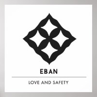 Eban | Adinkra-Symbol für Liebe, Sicherheit, Schut