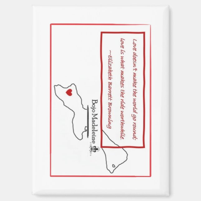 EBB Love Island Bojo Magnet (Vorderseite)