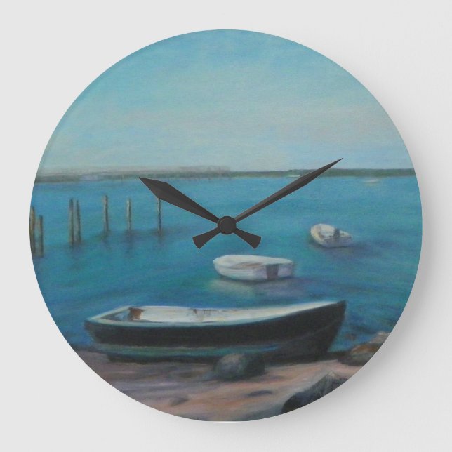 EBB TIDE Wall Clock Große Wanduhr (Vorderseite)