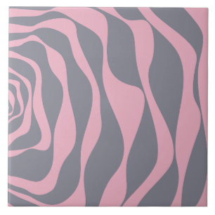 EBB und Flow 4 in Grau und Rosa Fliese