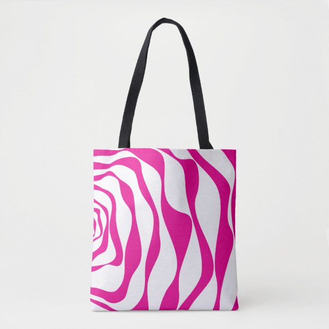 EBB und Flow 4 in Magenta und White Tasche (Vorderseite)