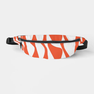 EBB und Flow 4 in Orange und Weiß Bauchtasche