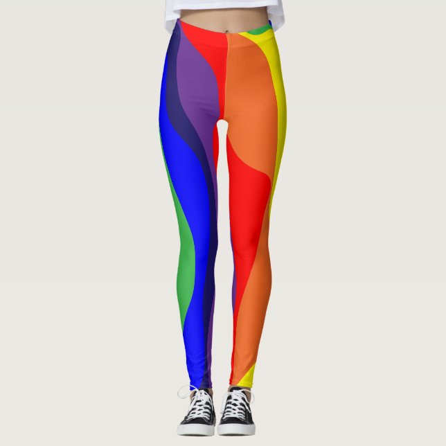 EbB und Flow 4 Rainbow Leggings (Vorderseite)